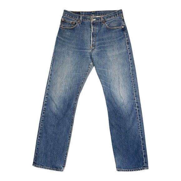 Vintage Levi’s 501 Original Fit Jeans Button Fly W34 L34 (Actual 34x33) - Picture 5 of 8